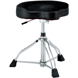 Tama TAMA 1st Chair Drum Throne Glide Rider w/Cloth Top & Hydraulix HT550BCN