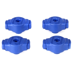Tama 4 Pack Quick Set Cymbal Mates in colors. Choose from Red, White or Blue. QC8-4