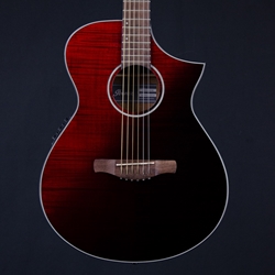Ibanez AEWC32FM  Acoustic Electric Guitar in Red Sunburst Fade AEWC32FMRSF