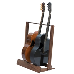 String Swing Side Loading Inline Guitar Rack Black Walnut CC34-BW