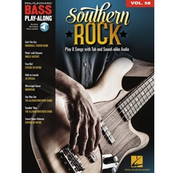Hal Leonard Southern Rock
Bass Play-Along Volume 58 00278436