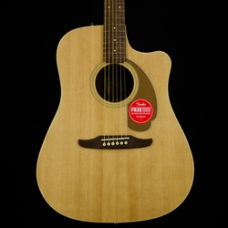 Fender Redondo Player Dreadnought Acoustic Electric Guitar, Walnut Fingerboard, Natural 0970713121