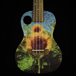 Amahi UKC-3DA5 Masterpiece Series, Sunflower Fields, Concert w/Bag