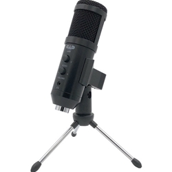 CAD u49 USB Studio Microphone with Headphone Jack & Gain Control U49