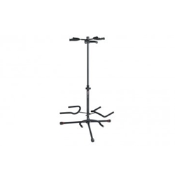 Gator Frameworks Triple Guitar Stand with Heavy Duty Tubing and Instrument Finish Friendly Rubber Padding GFW-GTR-3000
