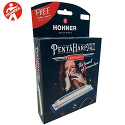 Hohner M21BX-EM PentaHarp Pentatonic Tuned Diatonic Harmonica Key of E Minor