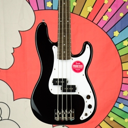 Squier Mini Precision Bass, Laurel Fingerboard, Black 0370127506