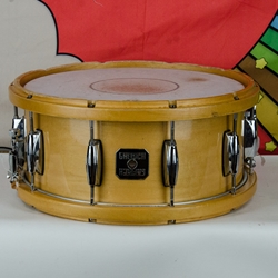 Used Gretsch 14 x 6.5" snare in maple? with wood hoops URGRETSCHWOOD