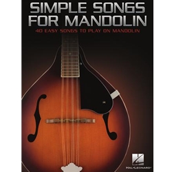 Hal Leonard Simple Songs for Mandolin HL01314305