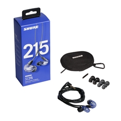 Shure SE215 Detachable Sound Isolating Earphones, Purple SE215SPE-PL