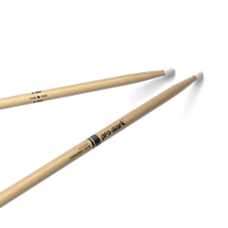 Pro Mark Classic Forward 747B Hickory Drumstick, Oval Nylon Tip TX747BN