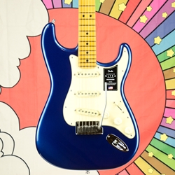 Special Holiday Markdown - Fender American Ultra Stratocaster®, Maple Fingerboard, Cobra Blue 0118012795