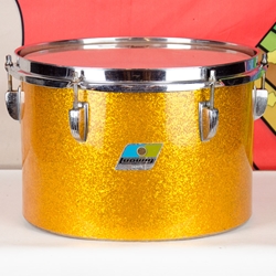 Used 70's Ludwig 12 x 8" Concert Tom - Gold Sparkle ISS25662