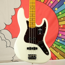 Fender American Professional II Jazz Bass, Maple Fingerboard, Olympic White 0193972705