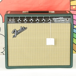 Fender '65 Princeton Reverb 1x12 Combo Amplifier, Brit Green, FSR Limited Edition 2172000882