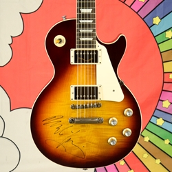 2023 Gibson Les Paul Standard - Bourbon Burst Finish w/ Case - Signed by Neil Young at Farm Aid in Sept. 2023 ISS26417