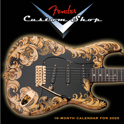 2025 Fender® Custom Shop Calendar 9190180000