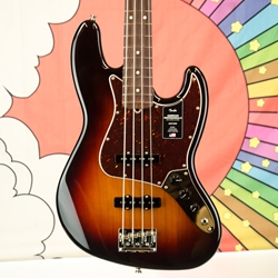 Fender American Professional II Jazz Bass, Rosewood Fingerboard, 3-Color Sunburst 0193970700