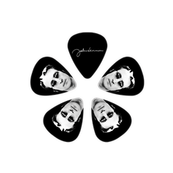 D'addario John Lennon Signature Guitar Picks, Medium Gauge (.70mm) 10-Pack 1CWH4-03JL