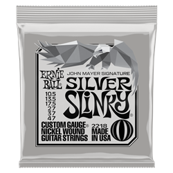 Ernie Ball John Mayer Silver Slinky Signature Electric Guitar Strings P02218