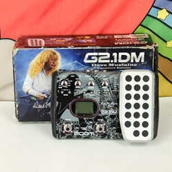 Used Zoom G2.1DM Dave Mustaine Signature Edition Multi-Effects Board, Box ISS27155