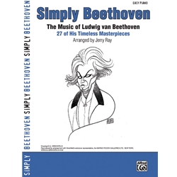 Alfred Simply Beethoven - 27 Timeless Masterpieces for Easy Piano 28231