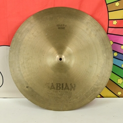 Used Sabian 20" Heavy Ride Cymbal, Early Production, Hollow Logo ISS27293