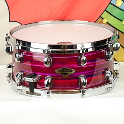 Used Tama Starclassic Walnut/Birch Snare, Lacquer Phantasm Oyster, Walnut/Birch, WBSS148-LPO ISS27351