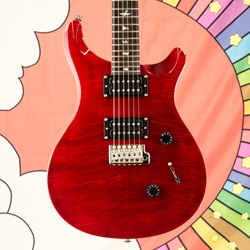 Prs MINT PRS Custom 24 SE Electric Guitar, Ruby, Limited Color w/bag ISS27349