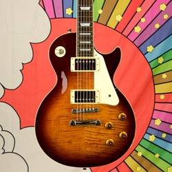 Used 2004 Epiphone Les Paul Standard, Sunburst w/ Hardcase ISS27691