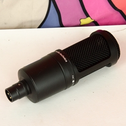 Used Audio Technica AT2020 Condensor MIcrophone, NO CLIP ISS27917