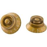 Xyz Top Hat (Bell) Gold Knobs - 2 pack HK020