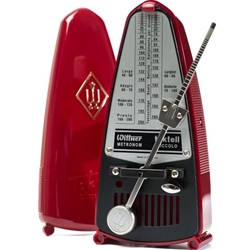 Taktell Piccolo Metronome - Ruby Red W834