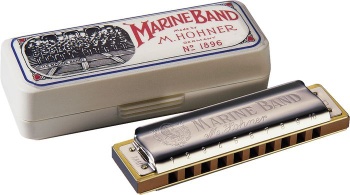 Hohner Marine Band Harmonica (available in several keys) 1896